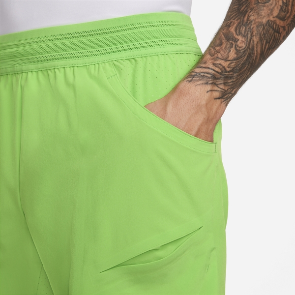 Nike Dri-FIT ADV Rafa Nadal 7in Shorts - Action Green/White