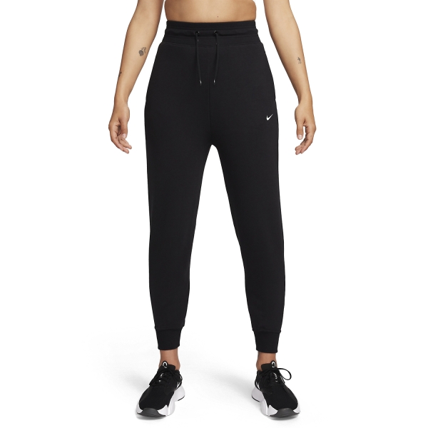 Pantaloni e Tights Tennis Donna Nike Nike DriFIT One Pantaloni  Black/White  Black/White FB5434010