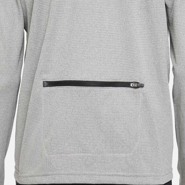 Nike Dri-FIT Poly+ Camisa Niño - Carbon Heather/Reflective Silver