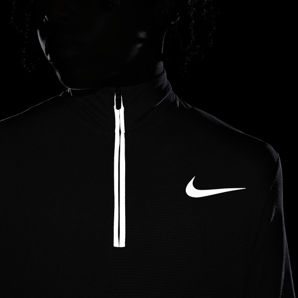 Nike Dri-FIT Poly+ Shirt Boy - Carbon Heather/Reflective Silver