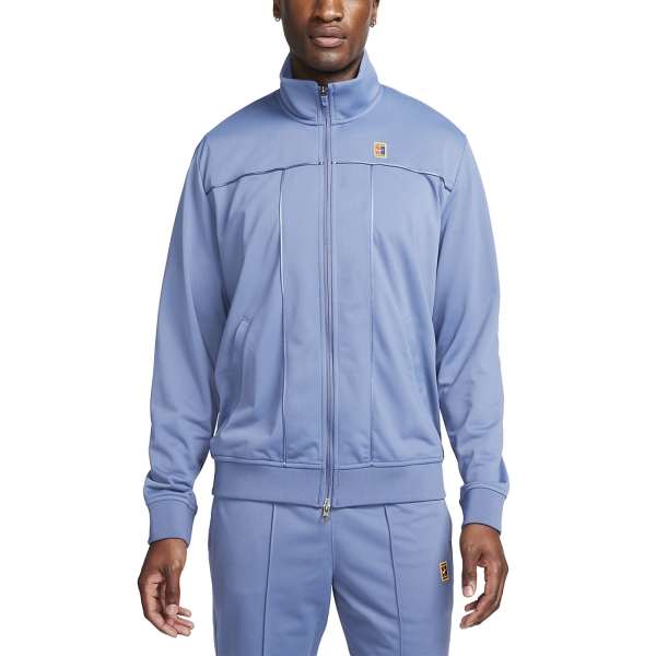 Men's Tennis Jackets Nike Heritage Jacket  Diffused Blue DC0620491