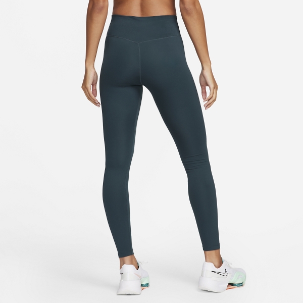 Nike One Women's Training Tights - Deep Jungle/White