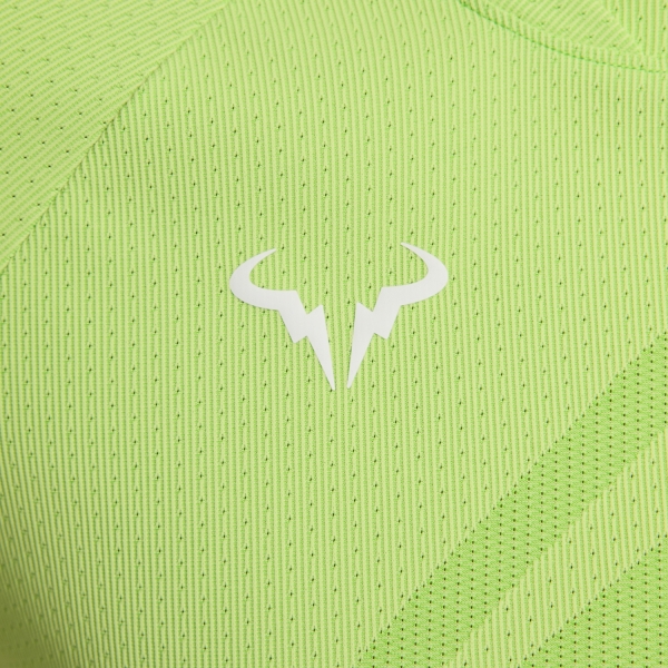 Nike Rafa Dri-FIT ADV Men's Tennis T-Shirt - Action Green/White