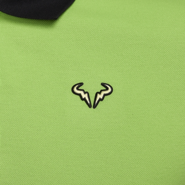 Nike Rafa Logo Men's Tennis Polo - Action Green/Light Lemon Twist