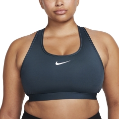 Nike Dri-FIT Indy Women's Tennis Sports Bra - Cedar/Black/White