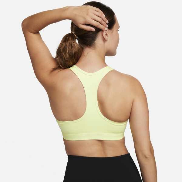 Nike Swoosh Reggiseno Sportivo - Luminous Green/Black