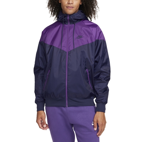 Giacche da Tennis Uomo Nike Nike Essentials Windrunner Giacca  Purple Ink/Disco Purple  Purple Ink/Disco Purple DA0001555