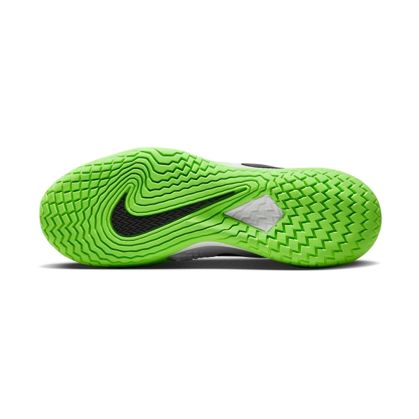 Nike Air Zoom Vapor Cage 4 Rafa HC - White/Black/Action Green/lt Lemon Twist