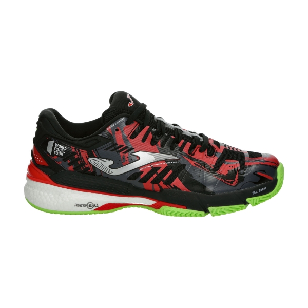 Scarpe Padel Joma Joma Slam WPT  Black/Red  Black/Red TSLAMW2301C