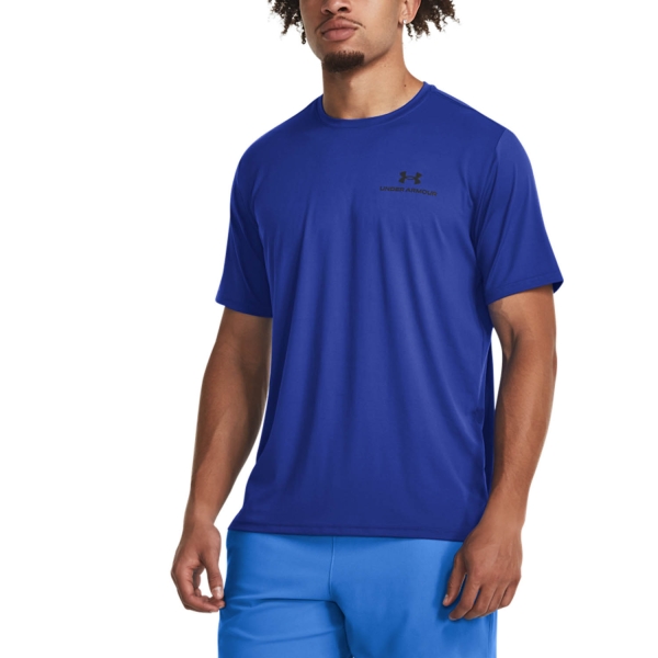 Maglietta Tennis Uomo Under Armour Under Armour Rush Energy Maglietta  Royal/Reflective  Royal/Reflective 13661380400