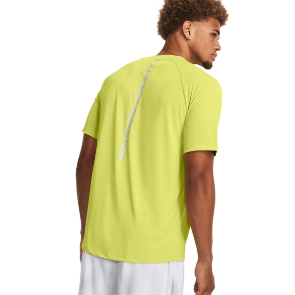 Under Armour Tech Reflective T-Shirt - Lime Yellow