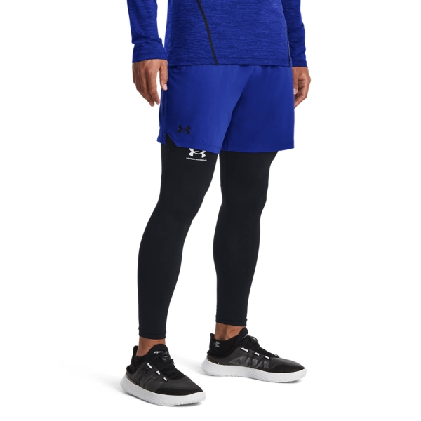 Pantaloncini Tennis Uomo Under Armour Under Armour Vanish Woven Graphic 6in Shorts  Team Royal/Black  Team Royal/Black 13792800400