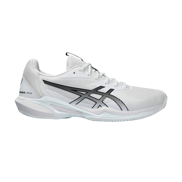 Scarpe Tennis Uomo Asics Solution Speed FF 3 Clay  White/Black 1041A437101