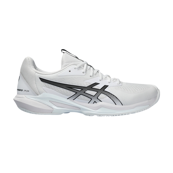 Men`s Tennis Shoes Asics Solution Speed FF 3  White/Black 1041A438101