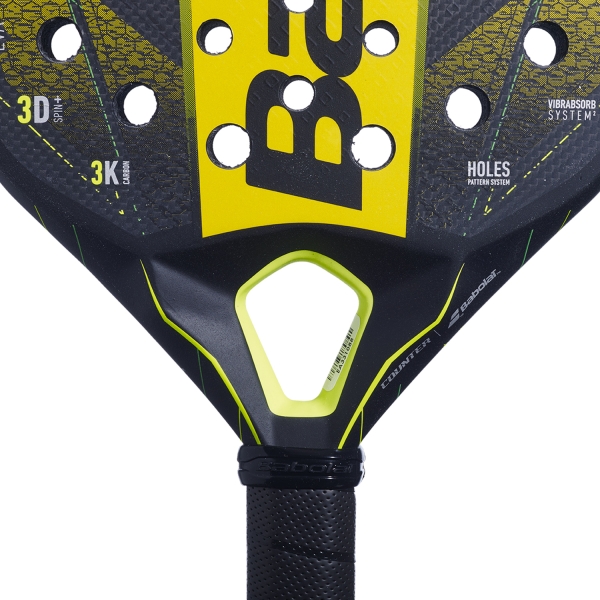 Babolat Counter Viper 2024 Padel - Black/Yellow