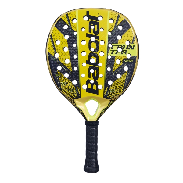 Babolat Veron Padel Racket Babolat Counter Veron 2024 Padel  Black/Yellow 150143100