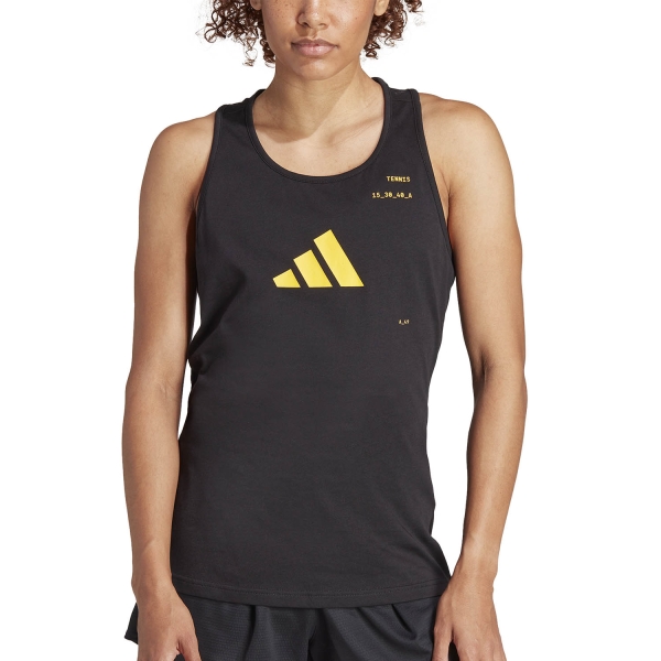 Top de Tenis Mujer adidas AERORDY Graphic Top  Black IS2423