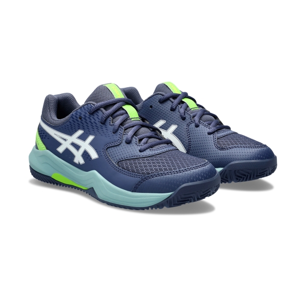 Asics Gel Dedicate 8 GS Padel Kids - Thunder Blue/White