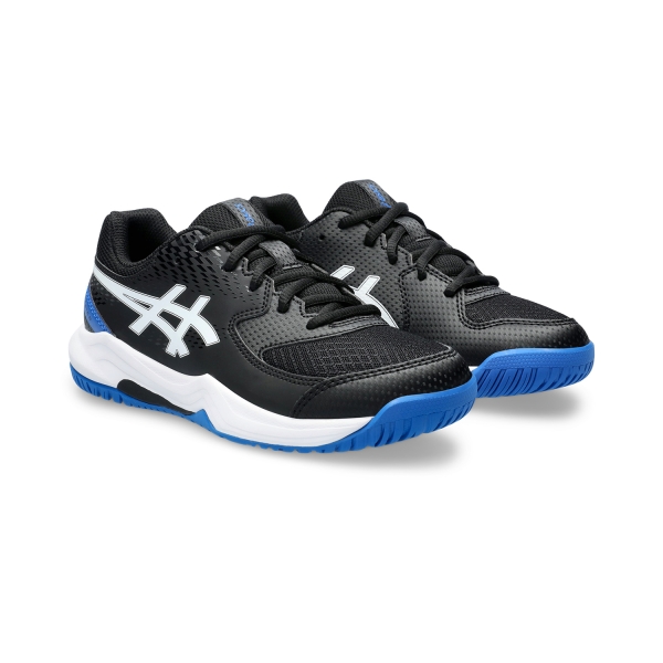 Asics Gel Dedicate 8 GS Junior - Black/Tuna Blue