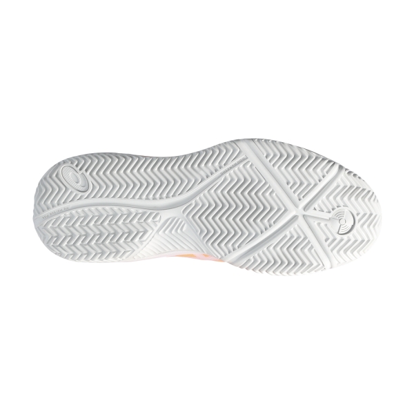 Asics Gel Dedicate 8 Padel - Bright Sunstone/White