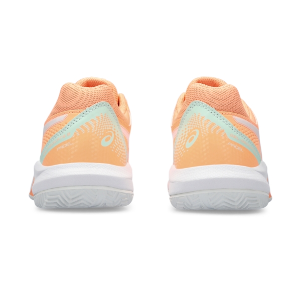 Asics Gel Dedicate 8 Padel - Bright Sunstone/White