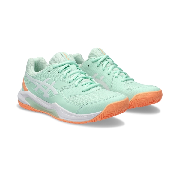 Asics Gel Dedicate 8 Padel - Mint Tint/White