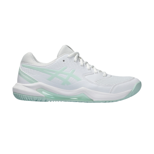 Scarpe Tennis Donna Asics Gel Dedicate 8  White/Pale Blue 1042A237102