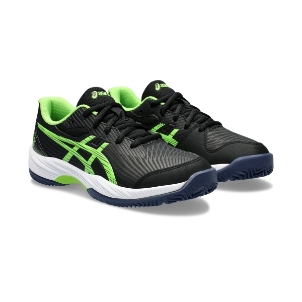 Asics Gel Game 9 GS Padel Niños - Black/Electric Lime