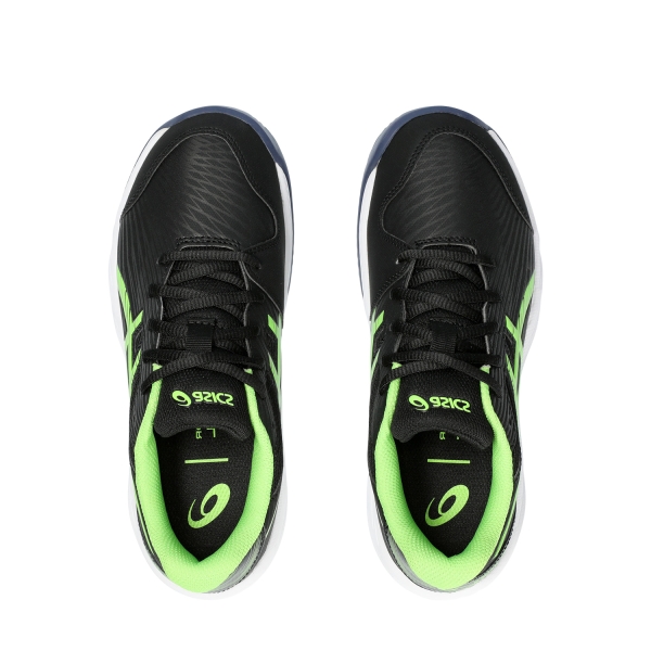 Asics Gel Game 9 GS Padel Junior - Black/Electric Lime