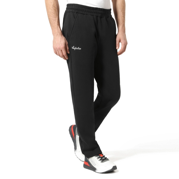 Men's Tennis Pants and Tights Australian Essential Pants  Nero SWUPA0052003A