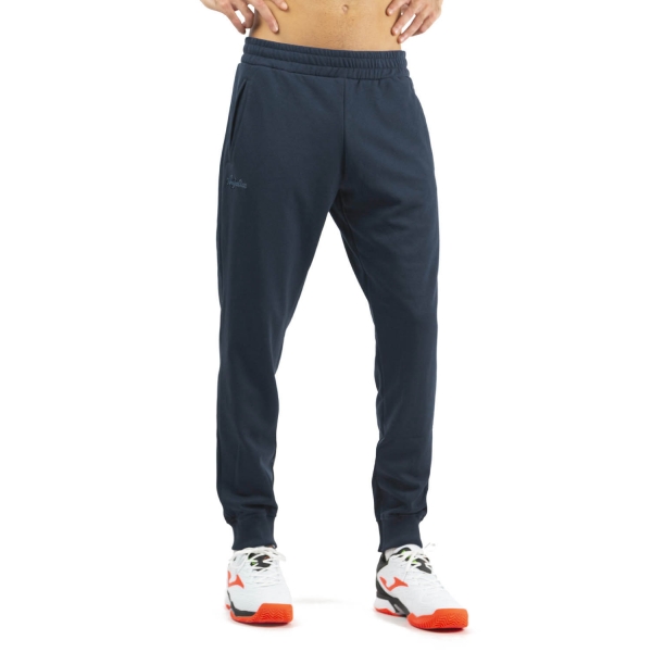 Men's Tennis Pants and Tights Australian Logo Pants  Blu Navy SWUPA0001200