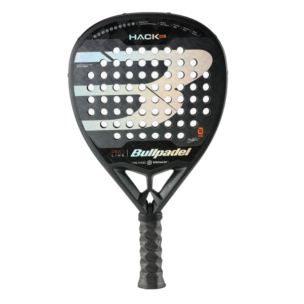 Bullpadel Pro Padel Racket Bullpadel Hack 03 2024 Padel  Orange/Black 471602