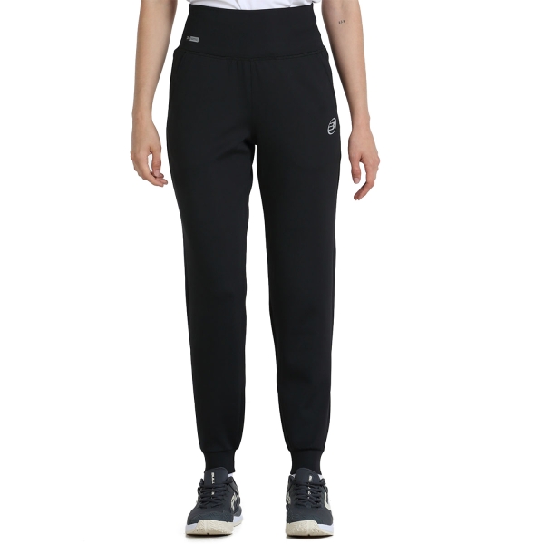 Pantalones y Tights de Tenis Mujer Bullpadel Ideal Pantalones  Negro 469049005