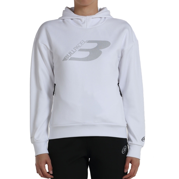 Women's Tennis Shirts and Hoodies Bullpadel Incoe Hoodie  Blanco 468917012