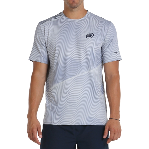 Camisetas de Tenis Hombre Bullpadel Misar Camiseta  Gris Claro 468422002