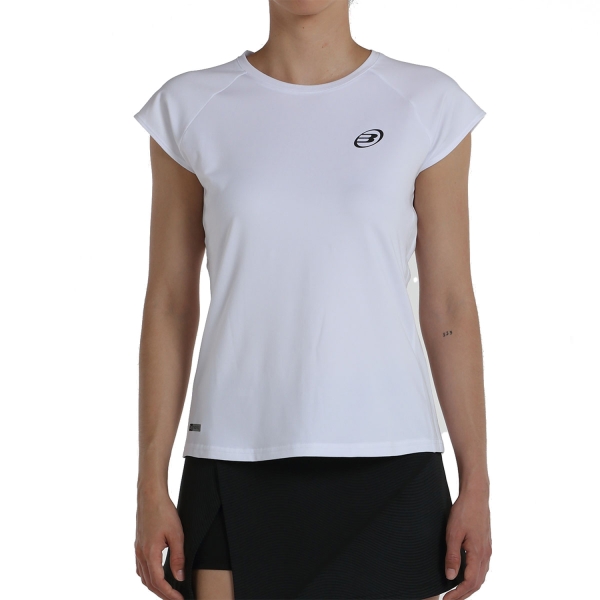 Camisetas y Polos de Tenis Mujer Bullpadel Roete Camiseta  Blanco 469013012