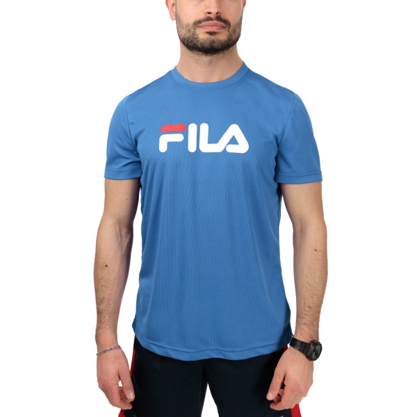 Maglietta Tennis Uomo Fila Fila Court Camiseta  Simply Blue  Simply Blue FLM131020E1100