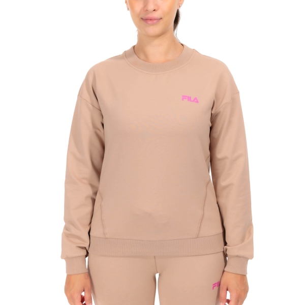 Maglie e Felpe Tennis Donna Fila Elodie Felpa  Stucko XFL2321232020