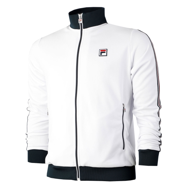 Tennis Jackets for Boys Fila Jake Jacket Junior  White FJL221001001