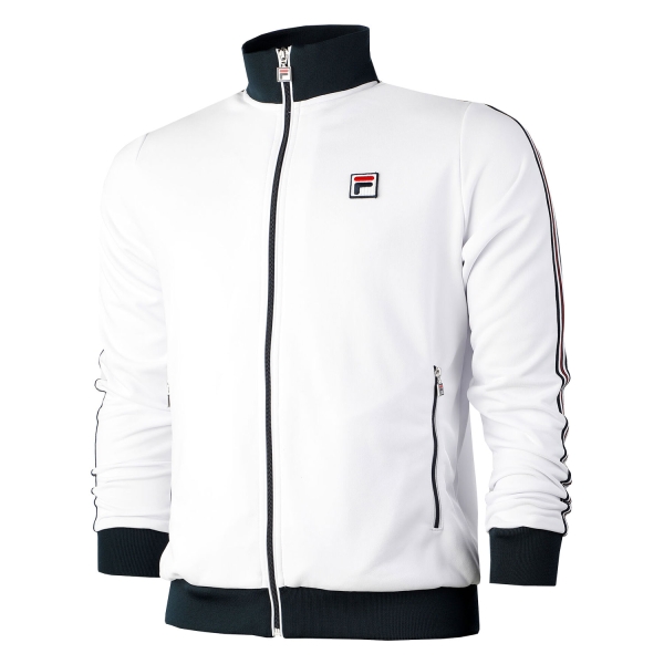 Giacche Tennis Boy Fila Fila Jake Jacket Junior  White  White FJL221001001