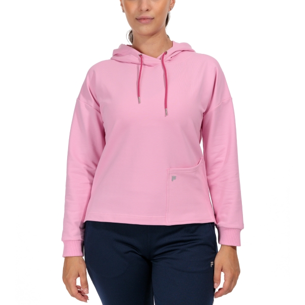 Women's Tennis Shirts and Hoodies Fila Julina Hoodie  Begonia Pink XFL232124595