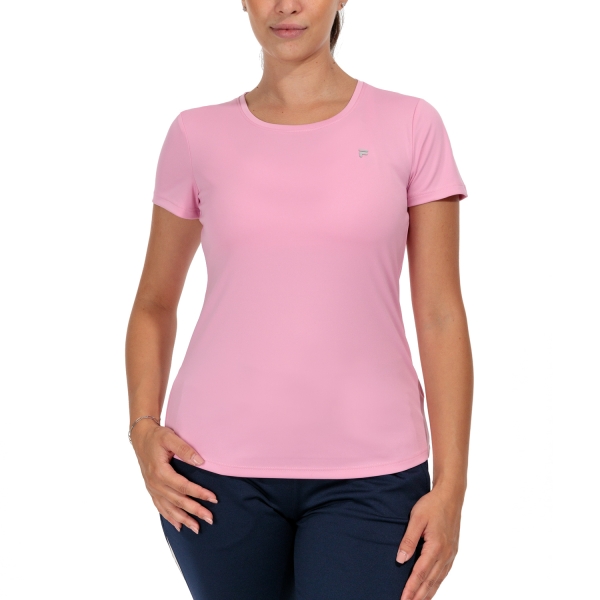 Women`s Tennis T-Shirts and Polos Fila Leonie TShirt  Begonia Pink FBL222130E595