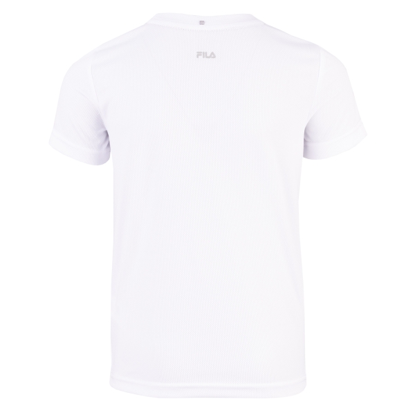 Fila Logo Camiseta Niños - White