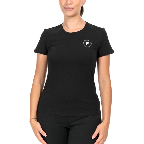Magliette e Polo Tennis Donna Fila Fila Mara Camiseta  Black  Black XFL222116900