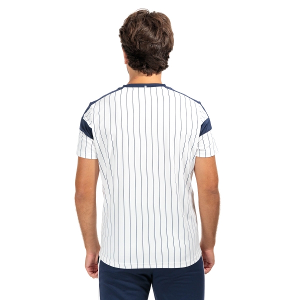 Fila Stripes Jascha T-Shirt - White Alyssum
