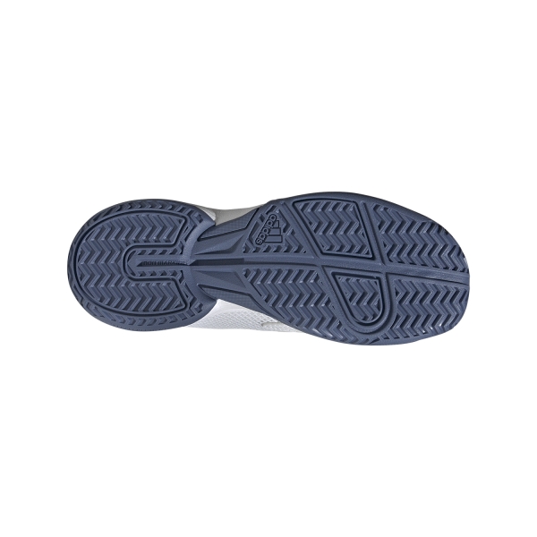 adidas Courtflash Niños - FTWR White/Core Black/Crew Blue