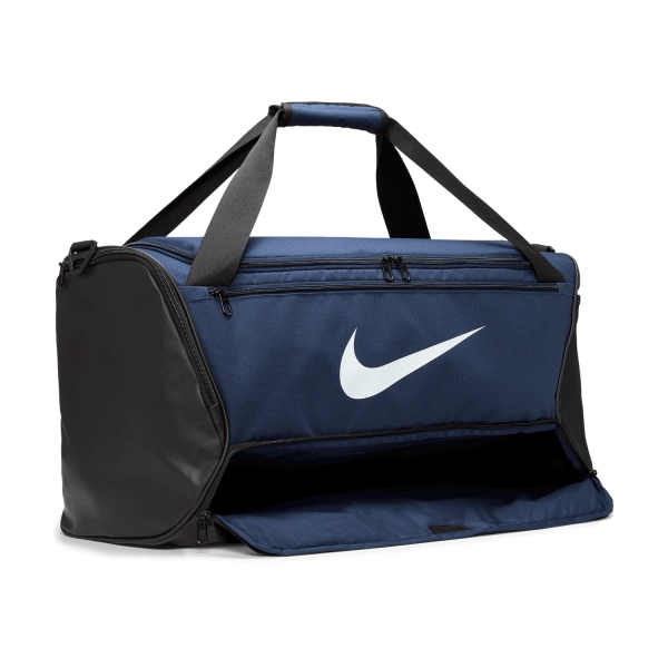 Nike Brasilia 9.5 Medium Duffle - Midnight Navy/Black/White