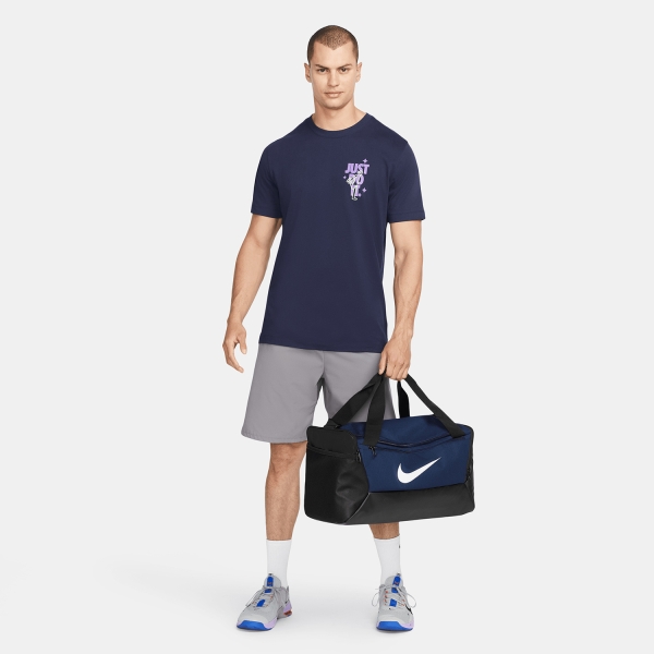 Nike Brasilia 9.5 Bolso Pequeño - Midnight Navy/Black/White