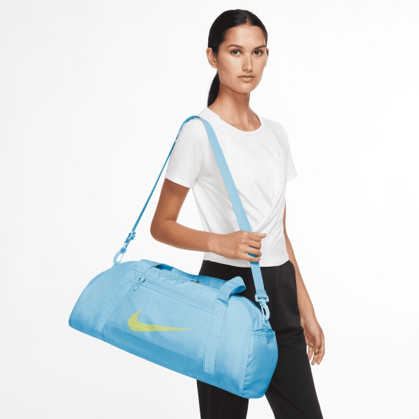 Nike Club Duffle - Aquarius Blue/Light Laser Orange