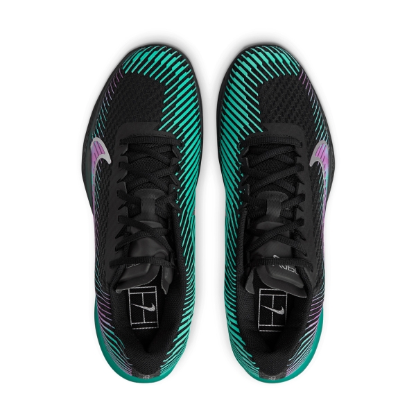 Nike Court Air Zoom Vapor 11 HC - Black/Multi Color/Deep Jungle